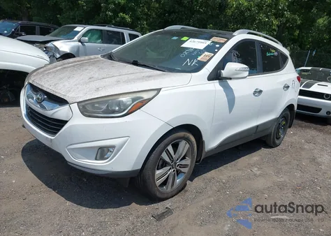 2015 Hyundai Tucson Limited из США, поврежденный, VIN KM8JU3AG7FU027148